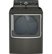 GE GTD81GSPJMC 28" Gas Dryer with 7.8 cu. ft. Capacity in Metallic Carbon