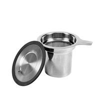 ETvalley Tea Infuser with Strainer, Stainless Steel, for Loose Leaf and Herbal Tea Brew in Mug Strainers, Black...