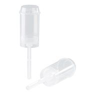 Plastic Cake Push Up Pop Tube Molds Tools with Lids (Round Molds, Set of 25) N2
