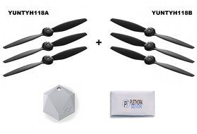 Yuneec Propellers for Typhoon H Hexacopter, Full Set of 6 Total Genuine OEM Propellers (Sets A &amp; B Rotor Blades... N3