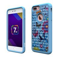 iPhone 7 Plus Case, [5.5 Inch] by HLCT, Soft Interior Silicone Bumper &amp; Hard Shell Solid PC Back, Shock-Absorption... N27