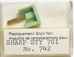 TURNTABLE NEEDLE STYLUS DN106ST FOR SHARP STY701 STY-701