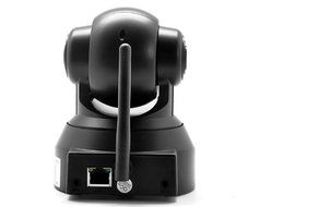 Budget Plug and Play IP Camera "Securas" - 1/4 Inch CMOS, 10m Nightvision, Pan + Tilt, Motion Detection N8