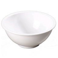 Carlisle 4374302 Melamine Mixing Bowl, 3 qt. Capacity, 9.88 x 4.49&quot;, White (Case of 12 )