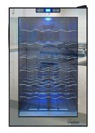 Vinotemp VNTVT-28TSBM 28-Bottle Mirrored Thermoelectric Wine Cooler N5