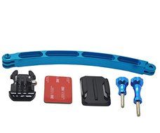 ProGear Red High Grade Aluminum Extension Arm Mount Bundle For GoPro Hero 4/3+/3/2/1 Assorted Colors N3