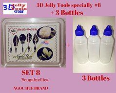 3D Jelly Tools specially -Type 8 - Bougainvillea and 3 Bottle