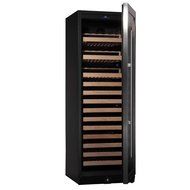 KingsBottle PRO Series 25 Bottle Single Zone Wine Cooler, Black N21
