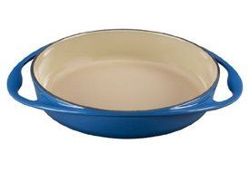 Le Creuset Enameled Cast-Iron 9-3/4-Inch Round Tarte Tatin Pan, Marseille