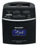 Sharp DK-CL3P Desktop Clock Radio with iPhone/iPod Dock