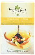 Mighty Leaf Tea Chamomile Citrus, 15-Count Whole Leaf Pouches (Pack of 3) N2
