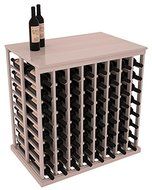 Wine Racks America Redwood Double Deep Tasting Table + Solid Top. 13 Stains to Choose From! N6