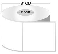 3 Inch Core - 3 x 3 Zebra Compatible Direct Thermal Labels 2 Rolls for Zebra Industrial Printer S4M Z4M 105SE... N2