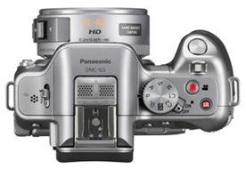 Panasonic digital single-lens camera Lumix G5 lens kit motorized zoom lens attached solid silver DMC-G5X-S N3