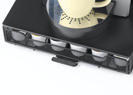 Nifty 6470 Keurig Brewed Glass Top K-Cup Rolling Drawer