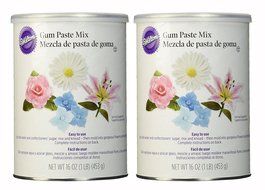 Wilton Gum Paste Mix, Set of 2 16oz Containers N5