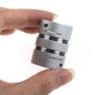 RioRand CNC 6.35x10mm Motor Shaft Coupler 6.35mm to 10mm Flexible Couplings OD 26x35mm