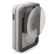 Aduro AquaSound WSP40 Waterproof Shower Bluetooth Portable Speaker with Stand and Suction Cup (Turquoise/White)
