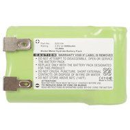 2x Exell Ni-MH 3.6V Battery Fits AEG Junior 3000 Handheld Vacuums Replace 520104 N3