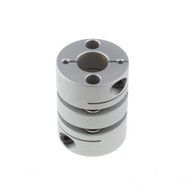 RioRand CNC 6.35x10mm Motor Shaft Coupler 6.35mm to 10mm Flexible Couplings OD 26x35mm N2