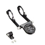 Out-front Bike Mount Type19 Garmin Edge or Smartphone + Gopro Camera [Rec-b0019-gm+gp]+gm-3m