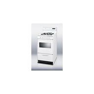Summit WNM1307KW 20" White Gas Open Burner Range N2
