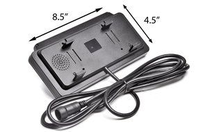 Rear View Safety RVS-FSeries Rear View Camera System (One (1) Camera Setup with 7" Clip-On Mirror Display) N5