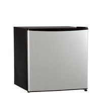 Midea WHS-52FSS1 Compact Single Reversible Door Upright Freezer, 1.1 Cubic Feet, Stainless Steel N2
