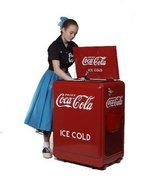 Classic Coca-Cola Refrigerated Machine