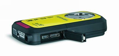 Toshiba Camileo BW10 Waterproof HD Recording with 2-Inch LCD Screen (Yellow) (Discontinued by Manufacturer) N8