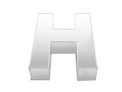 10&quot; ALPHABET &quot;H&quot; BIRTHDAY WEDDING ANIVERSARY CAKE TIN N2