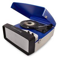 Crosley CR6010A-BL 3-Speed Collegiate Portable USB-Enabled Turntable - Blue N9