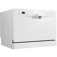 Countertop Dishwasher Premium Portable Stainless Steel White Electric Freestanding Compact Appliances for Table... N3