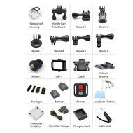 EKEN H8R Wifi Waterproof Sports Action Camera 4K30fps Dual Screen Sony Sensor with 2 Batteries + 2.4G Remote +... N3