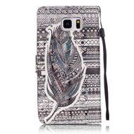 Galaxy Note 5 Case,Galaxy Note 5 Cover,ikasus Shiny Glitter Diamond Colorful Art Painting PU Leather Flip Wallet...