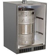 Marvel MO24BSSMRS Outdoor Mobile Beer Dispenser, Single Tap, Solid Door, Right Hinge, 24", Stainless Steel N3