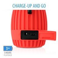 V7 SP5100-BT-BLK-1NC Bluetooth Water Resistant Rechargeable 3W Speaker with Built-In Mic N5