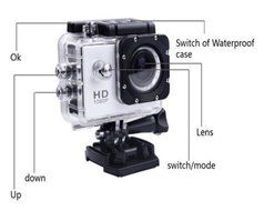 Ultrathin Wifi Action Camera 1080P full HD Car Camera DVR 30M Waterproof 1.5Inch TFT Helmet Camera Sport DV N8