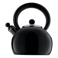 Wilton Brands 2503-1336 Copco Bella Tea Kettle - Black Porcelain Enamel on Steel - Stainless Steel Lid - 2 Quart...