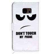 UNEXTATI Galaxy S7 Edge Case, Premium Wallet Case with Black Cover, Card Slot, Kickstand Function, Magnetic Closure... N19