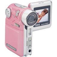 DXG DXG-506VP 5.0 MegaPixel Multi-Functional Camera with MPEG4 Technology (Pink) (Discontinued by Manufacturer)