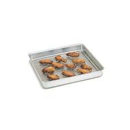 American Metalcraft SQ-1415 14" X 14" X 1-1/2" Aluminum Square Pizza Pan