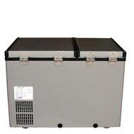 Cu. Ft. 62 Qt. Dual Zone Portable Freezer in Gray with Two Separately Controlled Temperature Zones, You Can Set... N5
