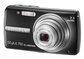 Olympus Stylus 760 7.1MP Digital Camera with Dual Image Stabilized 3x Optical Zoom (Pink) N15