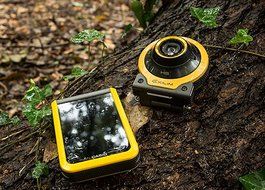 CASIO EXILIM EX-FR100 (Yellow) Digital Camera with 10.2 MP with 3.0-Inch LCD International Version (No Warranty... N7