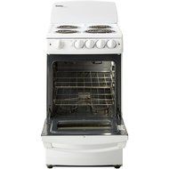 Danby DER201W 20-Inch Electric Range with Coil Element Cooktop, 2.4 Cubic Feet, White N2