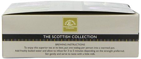 Edinburgh Tea &amp; Coffee Company, The Scottish Collection 4-Flavor Variety Pack, 40-Count Tea Sachets