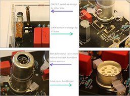 Toroidal Transformer Little bear T10 Pro 6N2 tube valve Phono Turntable RIAA Preamp preamplifier Ver2.5 N2
