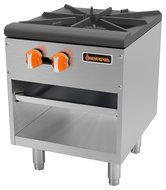 MVP Group SRSP-182 Gas Stock Pot Range, 18", Grey