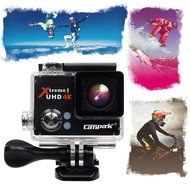 Campark UHD 4K WiFi Extreme Sport Camcorder,mini portable sports camera, Support Burst Photo, Time Lapse and Looping... N4